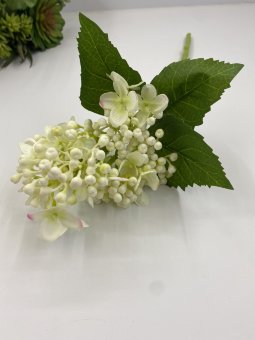 Ветка гортензии ВГ 773-1 бел .