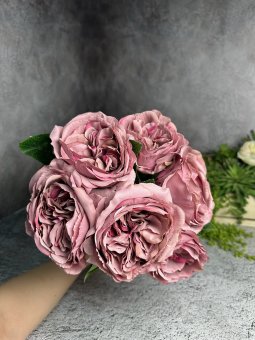 Букет пионовидной розы Бпр 1130-7