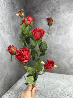Ветка розы кустовая  Вр 632-5